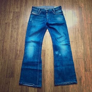 Diesel Koffha Bootcut Jeans 31 x 32 772 wash